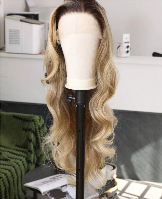 Beyonce Bombshell Wig(human blend) - 26-inch